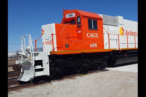 Motive Power Resources has rolled out the first locomotive to be modernised at its recently-completed heavy overhaul facility in Minooka, Illinois.